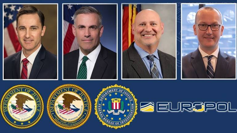 DOJ, FBI & Europol Announce Dismantling of QQAAZZ